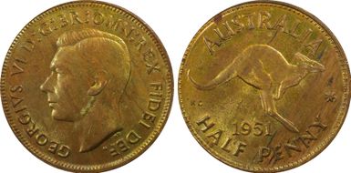 1951(p) 1/2D No Dot MS63RB