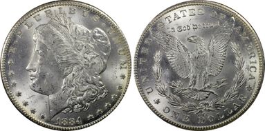 1884-CC $1 MS63