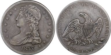 1837 50C VF35