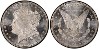 1880/9-S $1 VAM 11, 0/9 Overdate MS65PL
