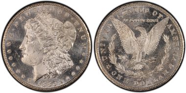 1880-CC $1 VAM 5 8/7 High 7 MS63PL