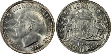 1944-S Florin KM-40  Ag MS64