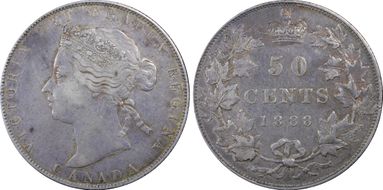 1888 50C XF40