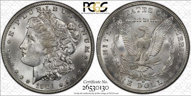 1901-O $1 MS66