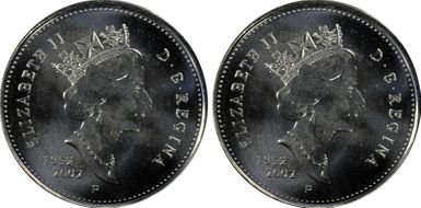 2002-P 25C Jubilee MS67