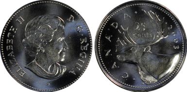 2003-P 25C Uncrowned MS67