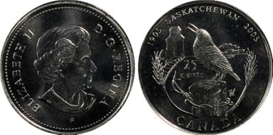 2005-P 25C Saskatchewan MS68
