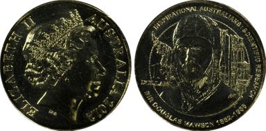 2012 $1 Sir Douglas Mawson MS67