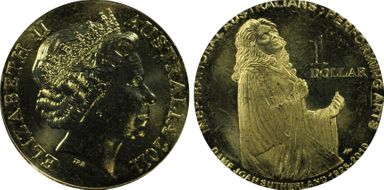 2011 $1 Joan Sutherland Al-Br MS67