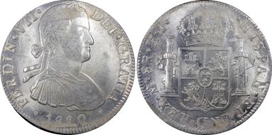 1810/09-Mo HJ 8 R Calico-1311 Yon-M8-110c MS63