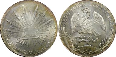 1892-Pi MR 8 R Pi83 MS65