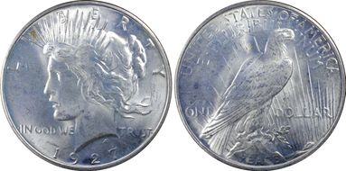 1927-D $1 MS64