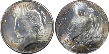 1928-S $1 MS64