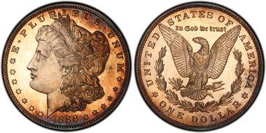 1888 $1 PR65+