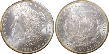 1884-O $1 MS65+