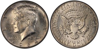 1964-D/D 50C RPM, FS-501 MS64