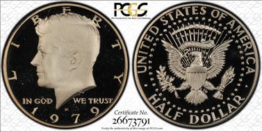 1979-S 50C Type 1 PR70DCAM