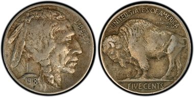 1918 5C 2 Feathers, FS-401 XF40