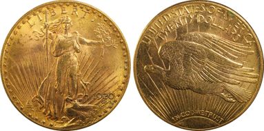 1920 $20 MS63
