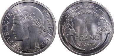 1947 1 Fr Gad-473b F-221 MS67