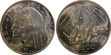 1965-R 500 L Alighieri MS65