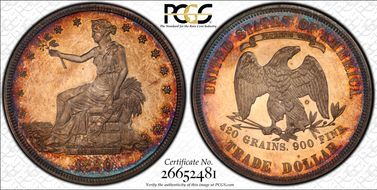 1880 T$1 Trade PR66CAM