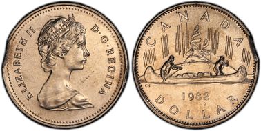 1982 $1 Constitution MS64