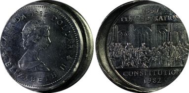 1982 $1 Constitution MS62