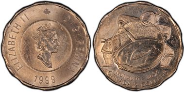 1999 $2 MS62