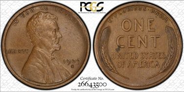 1909-S/S 1C RPM FS-1501 XF40BN