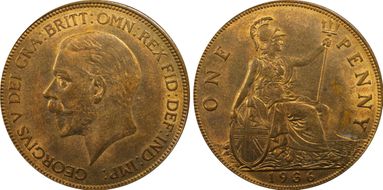 1936 1D S-4055 MS64RB