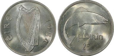 1954 Florin KM-15a MS66
