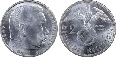 1939-D 2 Mk J-366 MS63