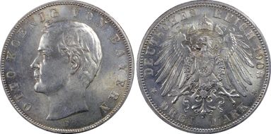 1909-D 3 Mk J-47 Ag MS63