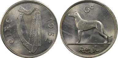 1952 6D MS66