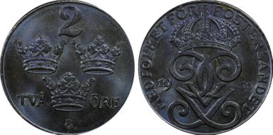 1944 2 Öre MS66