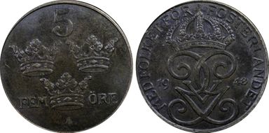 1948 5 Öre MS64