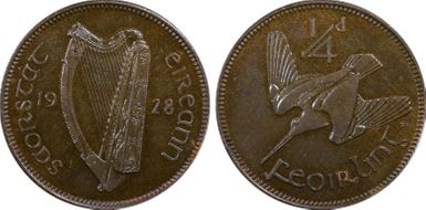 1928 1/4D PR66BN