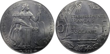 1952 5 Fr Lec-24 MS66