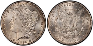 1894-S $1 MS65