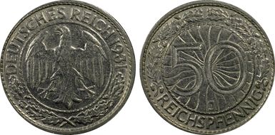 1931-J 50 Rcpfg J-324 AU55