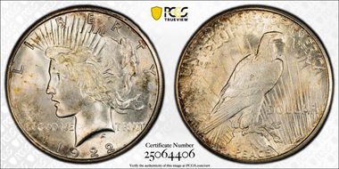 1922-S $1 MS65+