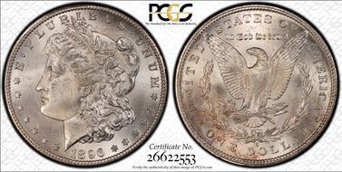 1896-S $1 MS64