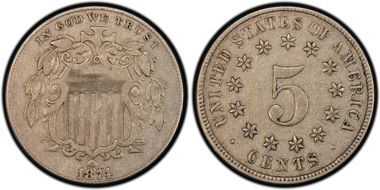 1874 5C DDO FS-103 VF35