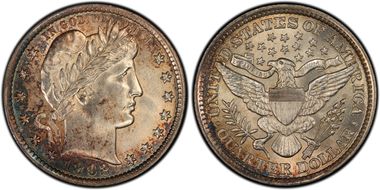 1892 25C TDR FS-801 MS62