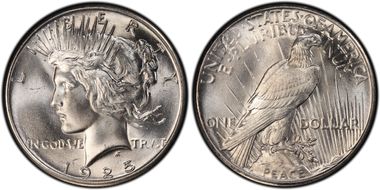 1925 $1 MS65