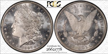 1897 $1 MS66
