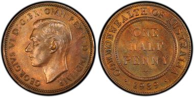 1939 1/2D KM-35 MS64BN