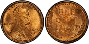 1909-S VDB 1C MS66RD