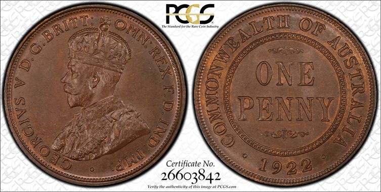 Cert 26603842 - Coin Image